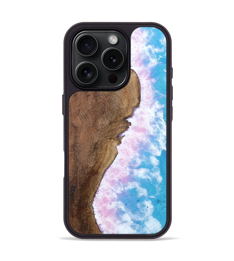 iPhone 16 Pro Wood Phone Case - Freda (Coastal, 801267)