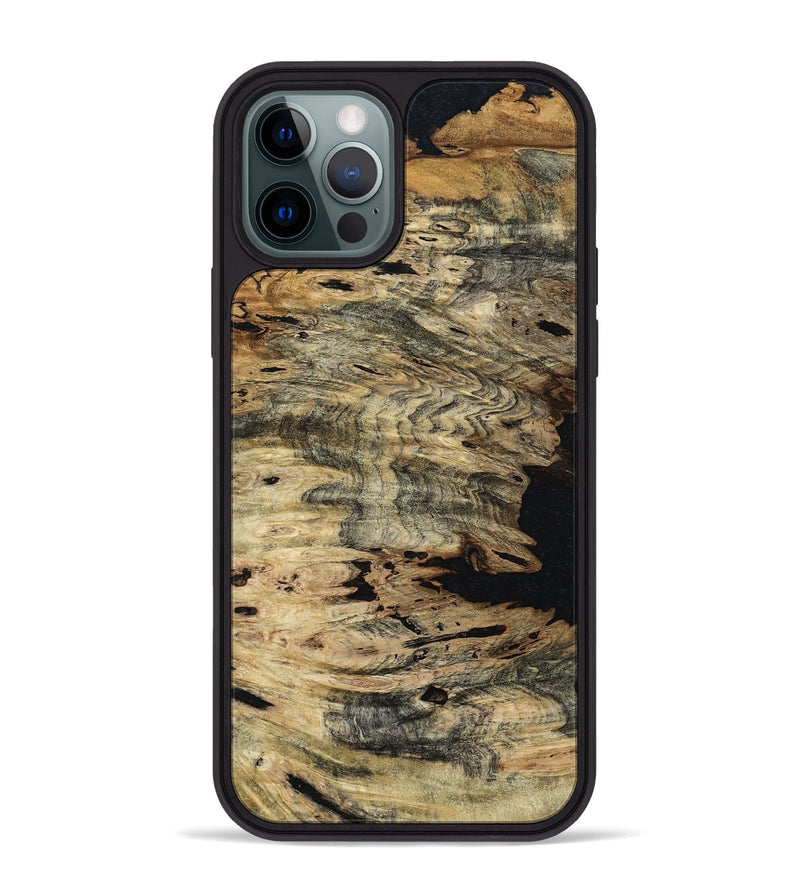 iPhone 12 Pro Max Wood Phone Case - Kayla (Wood Burl, 801270)