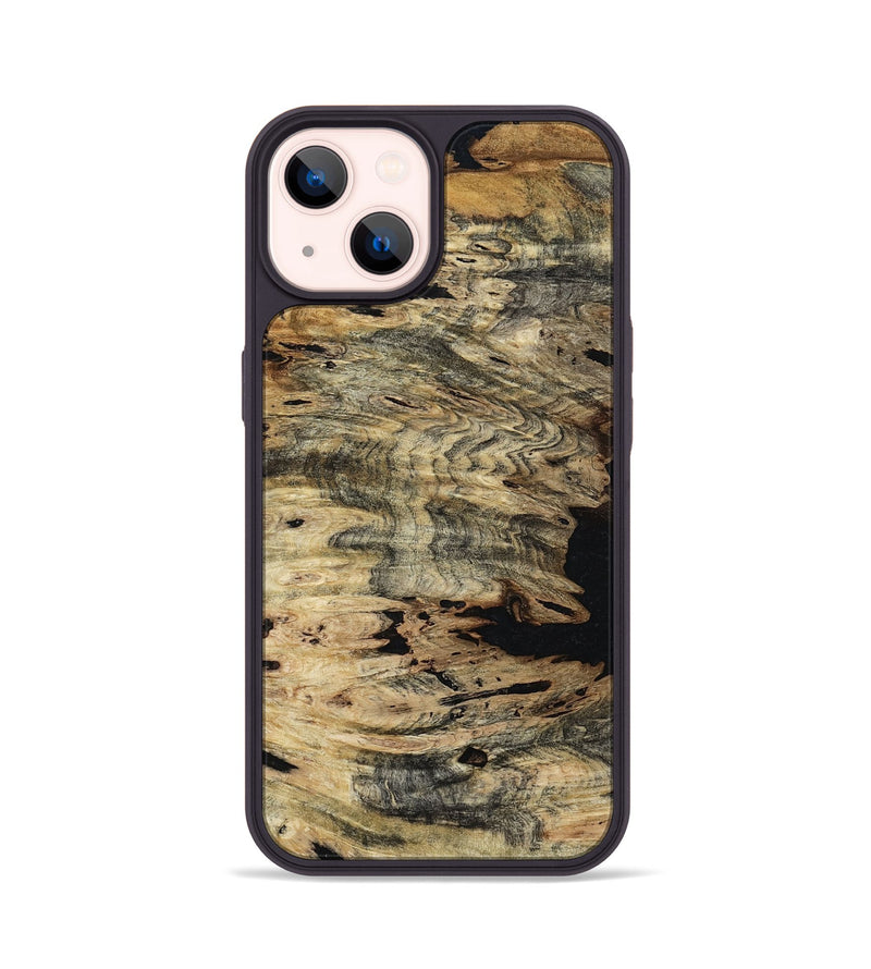 iPhone 14 Wood Phone Case - Kayla (Wood Burl, 801270)