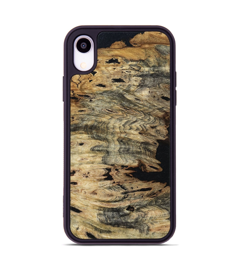 iPhone Xr Wood Phone Case - Kayla (Wood Burl, 801270)