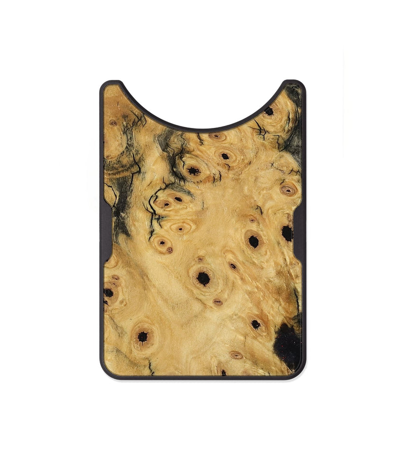 Alloy Wood Wallet - Kaeli (Wood Burl, 801271)