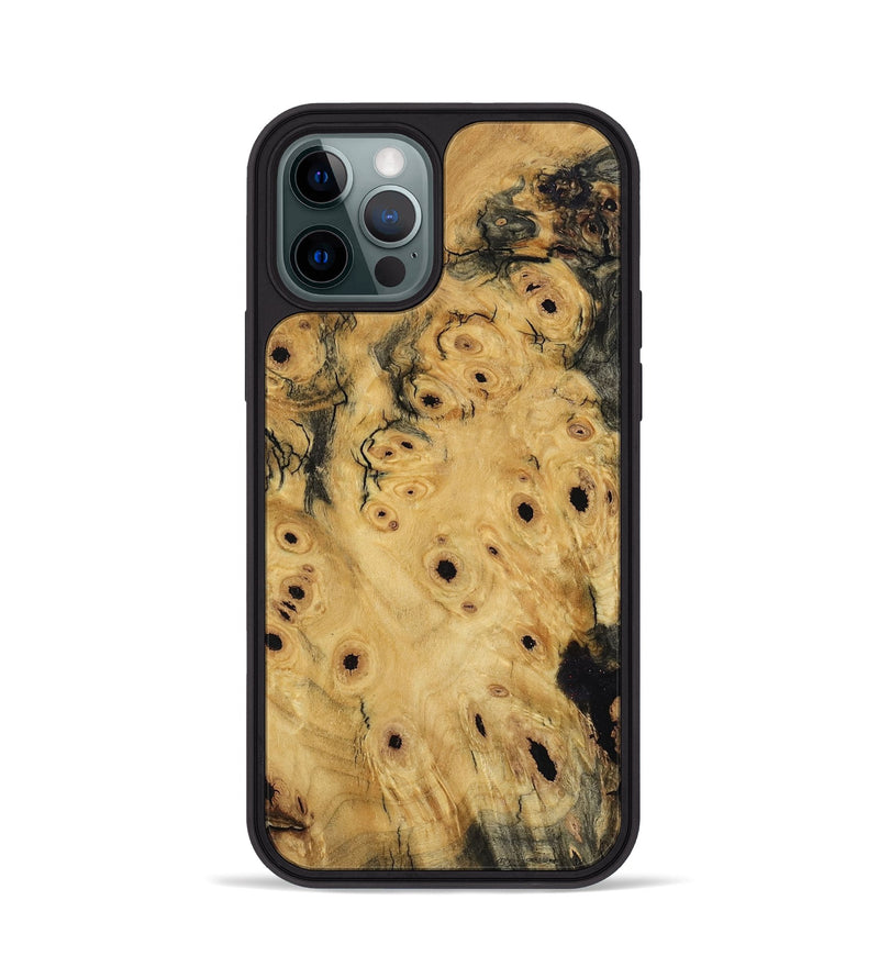iPhone 12 Pro Wood Phone Case - Kaeli (Wood Burl, 801271)