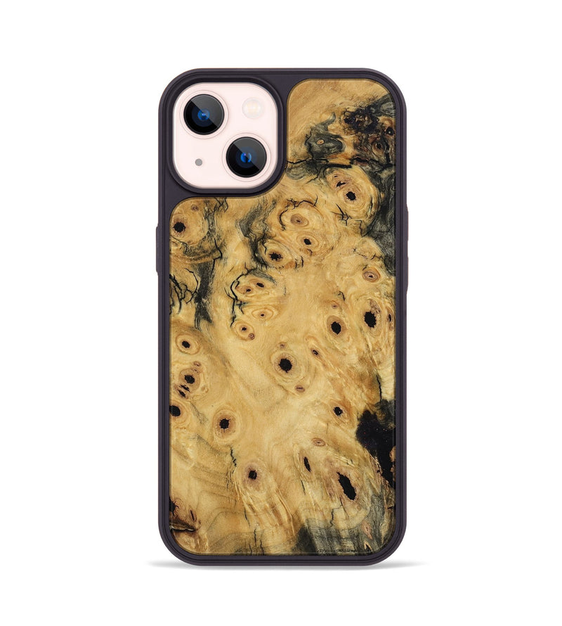 iPhone 14 Wood Phone Case - Kaeli (Wood Burl, 801271)