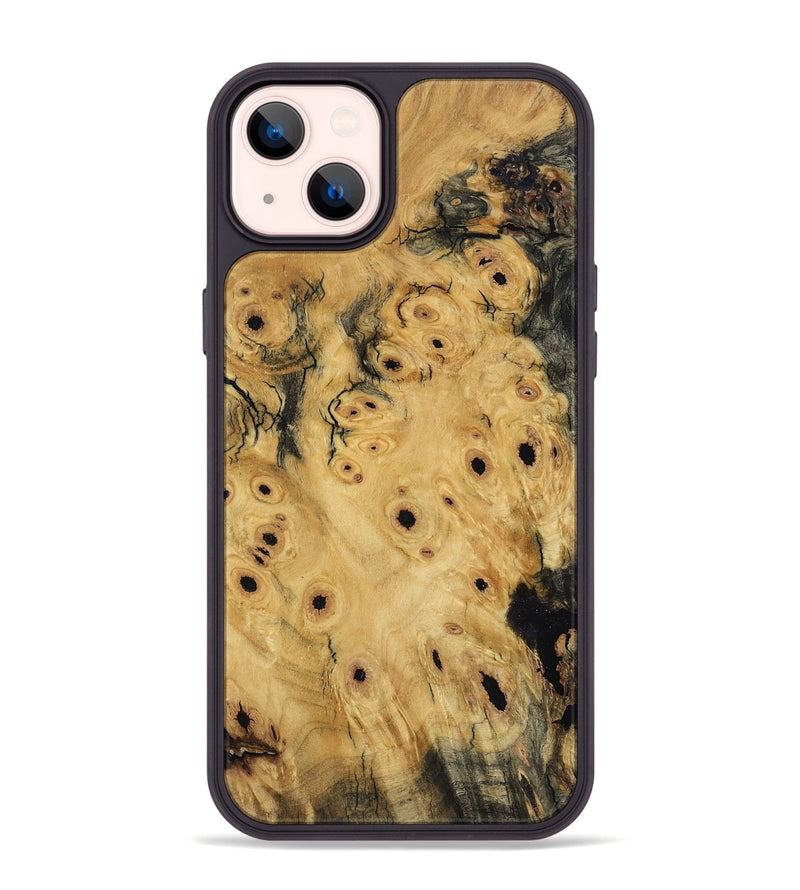 iPhone 14 Plus Wood Phone Case - Kaeli (Wood Burl, 801271)