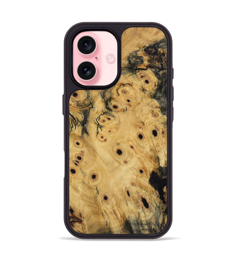 iPhone 16 Wood Phone Case - Kaeli (Wood Burl, 801271)
