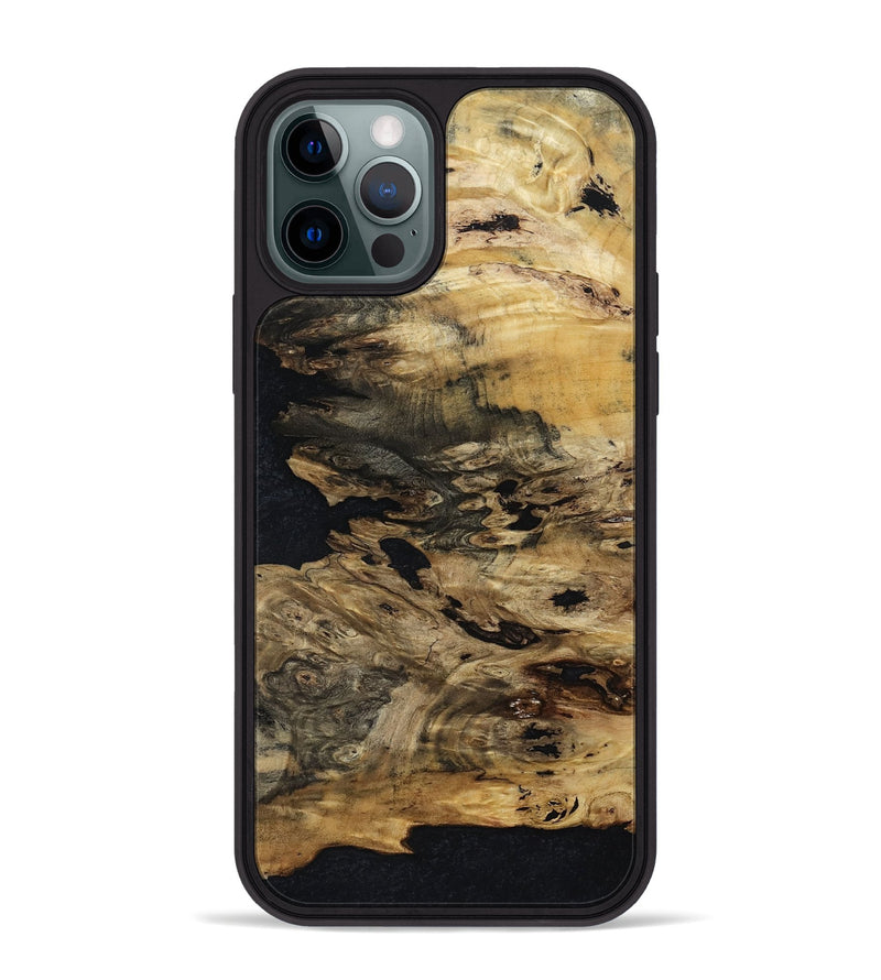 iPhone 12 Pro Max Wood Phone Case - Niko (Wood Burl, 801272)
