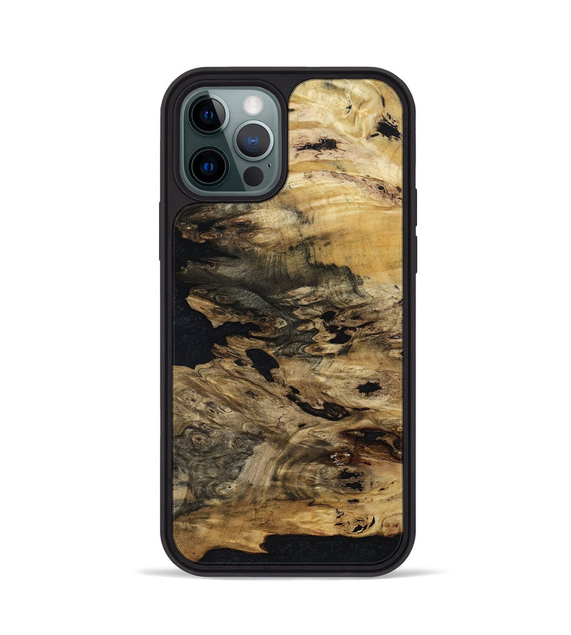 iPhone 12 Pro Wood Phone Case - Niko (Wood Burl, 801272)