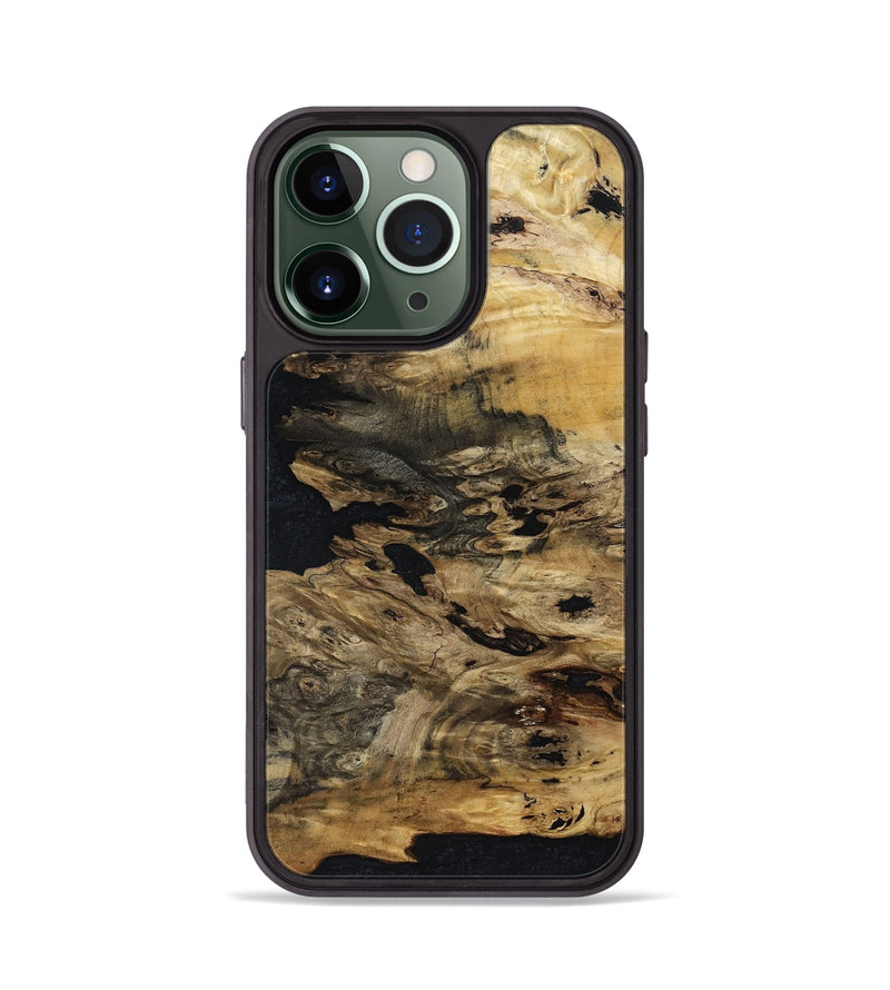 iPhone 13 Pro Wood Phone Case - Niko (Wood Burl, 801272)