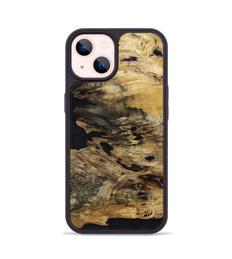 iPhone 14 Wood Phone Case - Niko (Wood Burl, 801272)