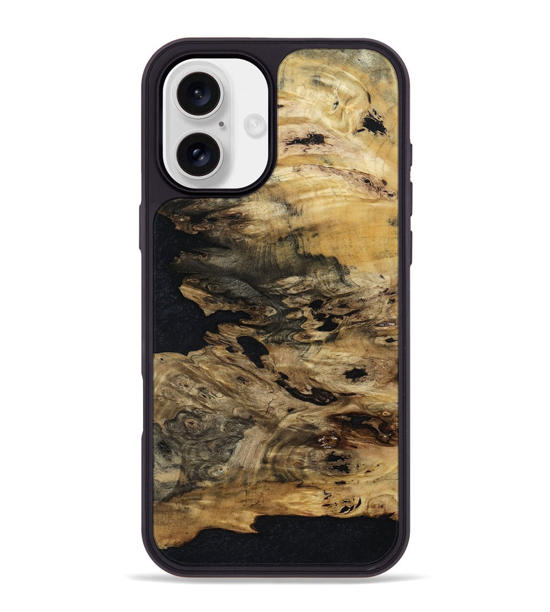 iPhone 16 Plus Wood Phone Case - Niko (Wood Burl, 801272)