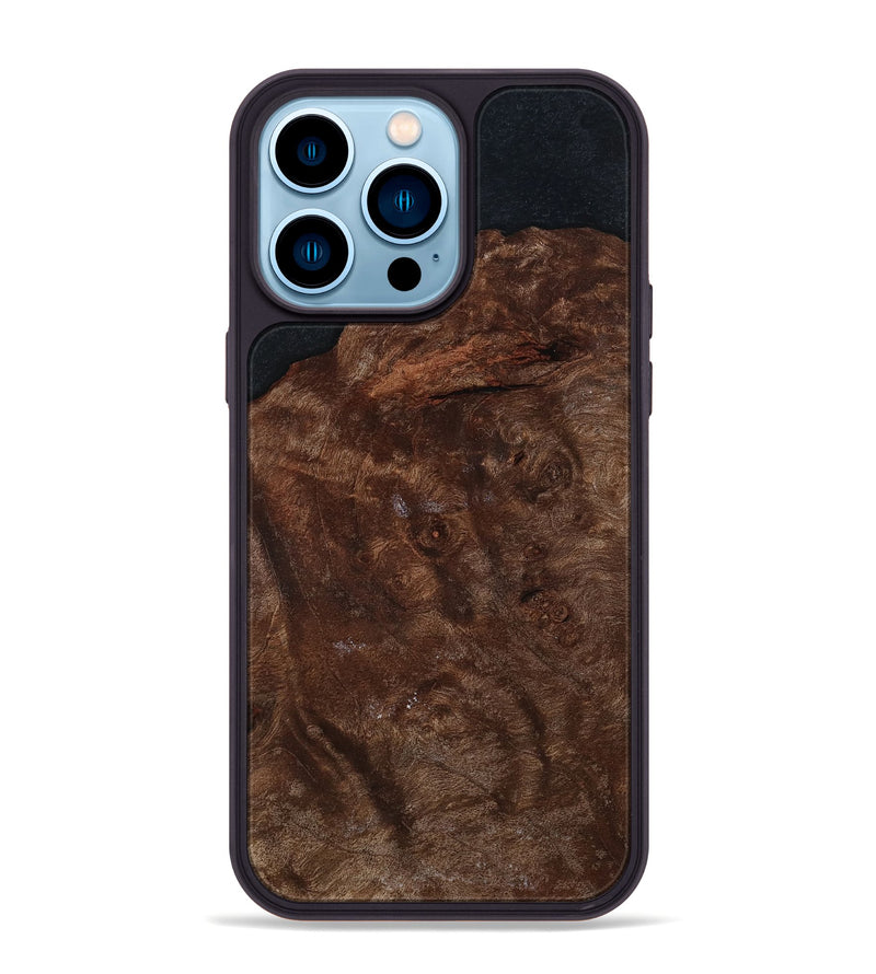 iPhone 14 Pro Max Wood Phone Case - Shayna (Wood Burl, 801273)