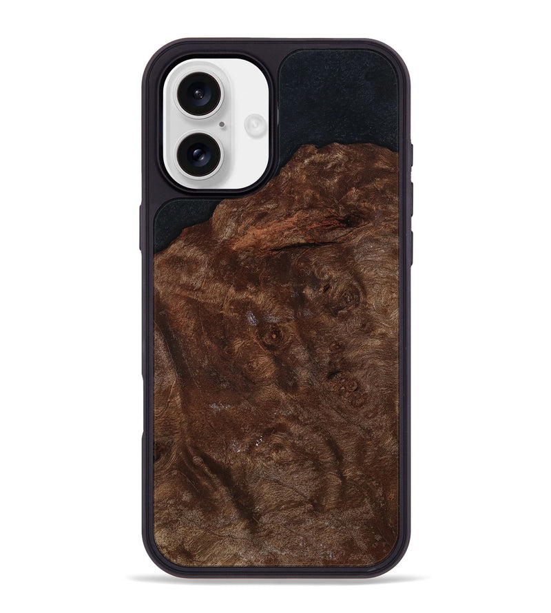iPhone 16 Plus Wood Phone Case - Shayna (Wood Burl, 801273)