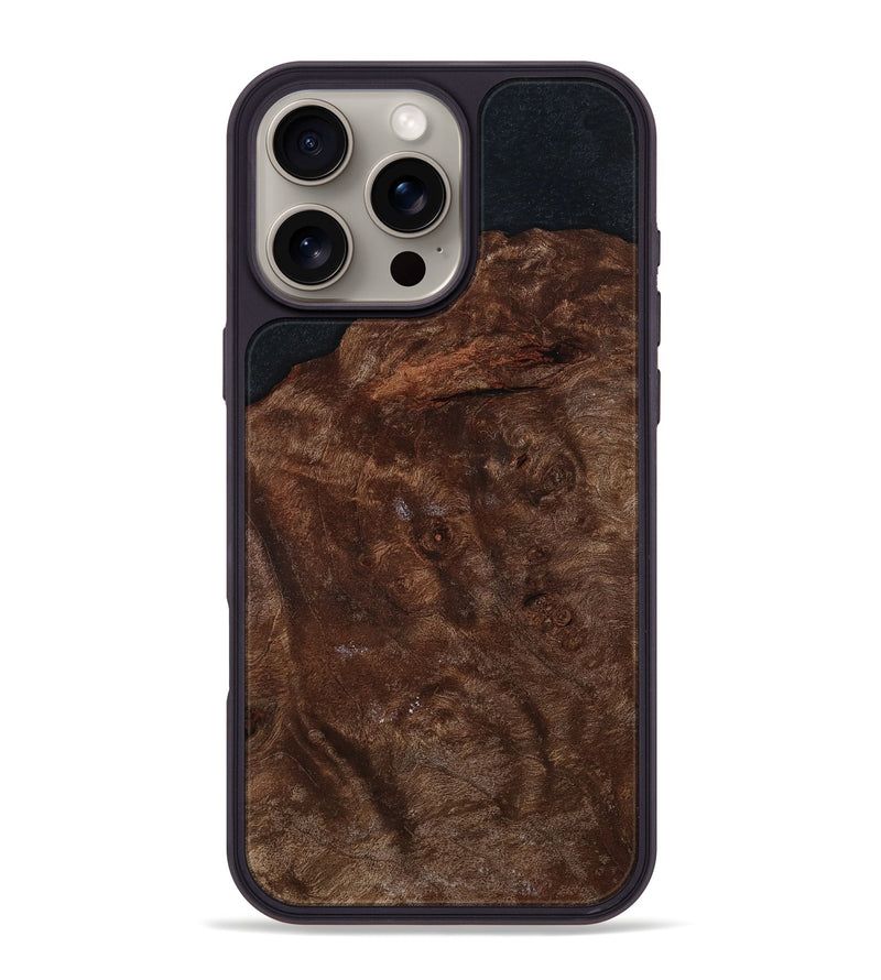 iPhone 16 Pro Max Wood Phone Case - Shayna (Wood Burl, 801273)