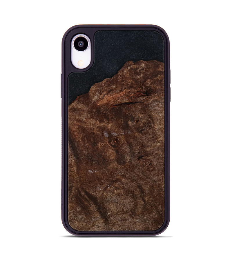 iPhone Xr Wood Phone Case - Shayna (Wood Burl, 801273)
