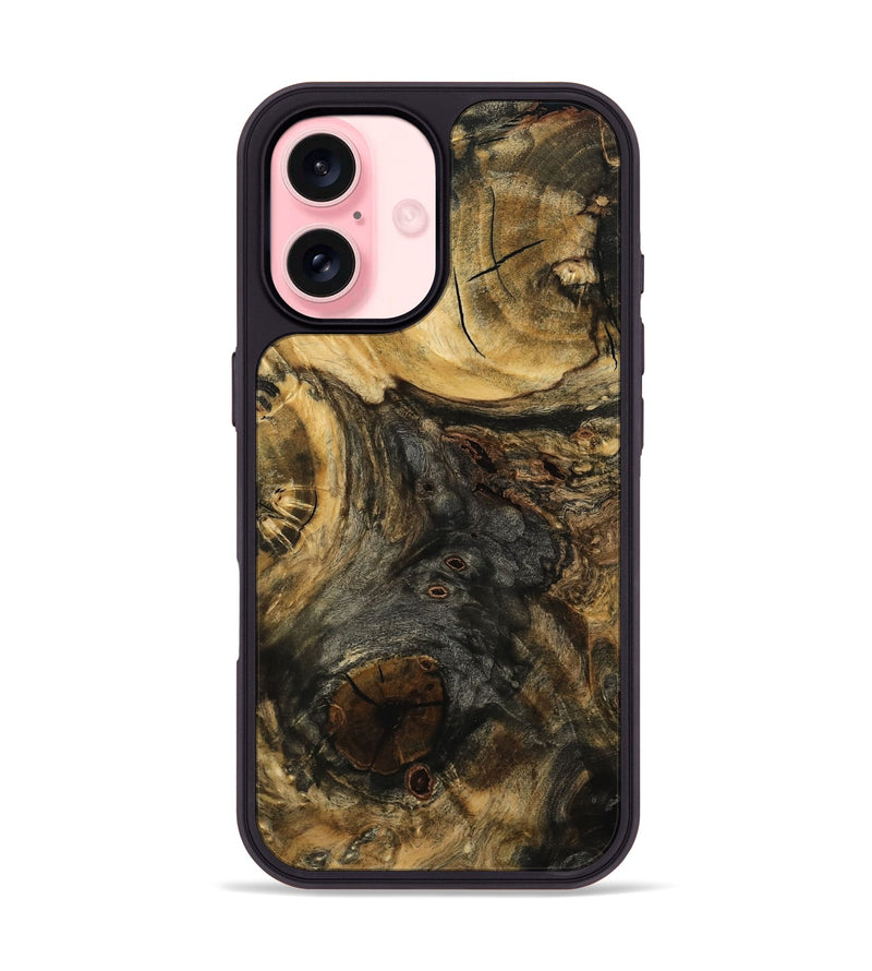 iPhone 16 Wood Phone Case - Calum (Wood Burl, 801274)