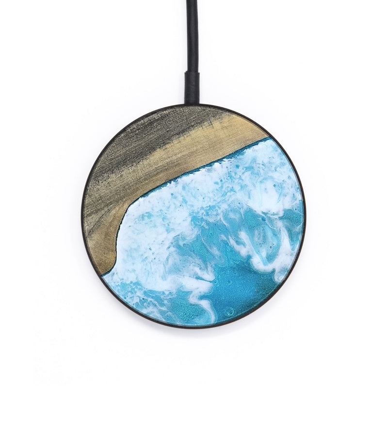 Circle Wood Wireless Charger - Colby (Coastal, 801276)