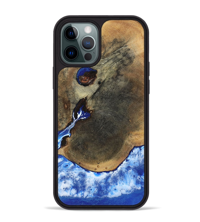 iPhone 12 Pro Max Wood Phone Case - Toya (Coastal, 801283)