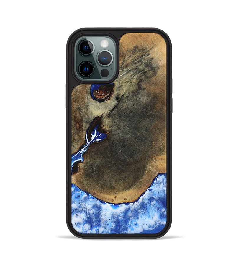 iPhone 12 Pro Wood Phone Case - Toya (Coastal, 801283)
