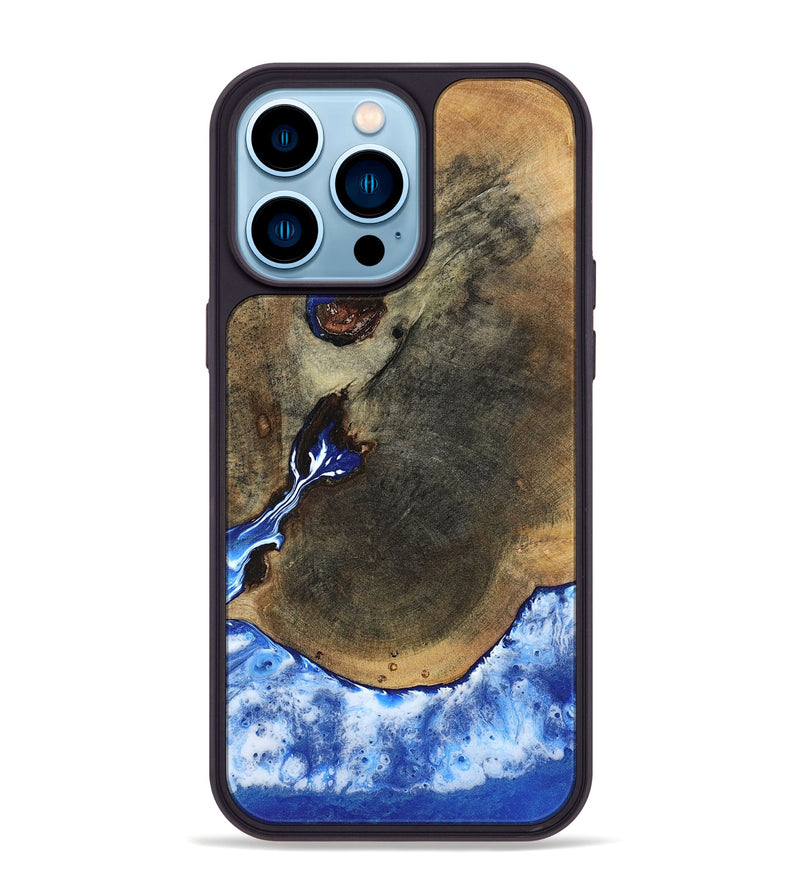 iPhone 14 Pro Max Wood Phone Case - Toya (Coastal, 801283)