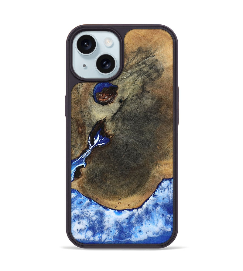 iPhone 15 Wood Phone Case - Toya (Coastal, 801283)