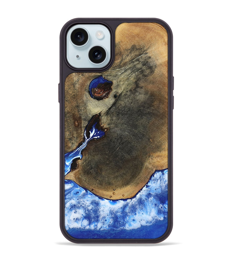 iPhone 15 Plus Wood Phone Case - Toya (Coastal, 801283)