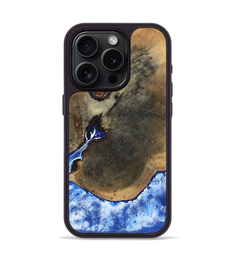 iPhone 15 Pro Wood Phone Case - Toya (Coastal, 801283)