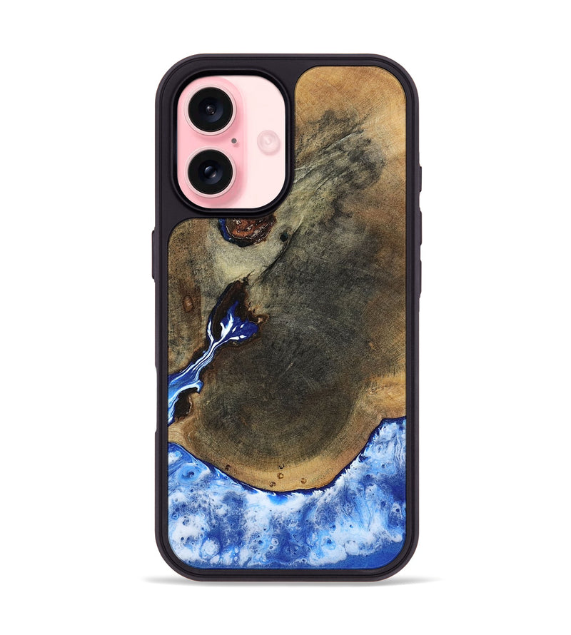 iPhone 16 Wood Phone Case - Toya (Coastal, 801283)