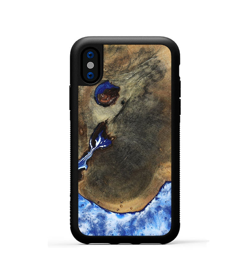 iPhone Xs Wood Phone Case - Toya (Coastal, 801283)