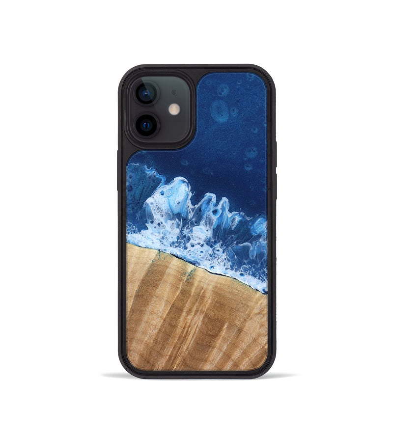 iPhone 12 mini Wood Phone Case - Aurora (Coastal, 801286)