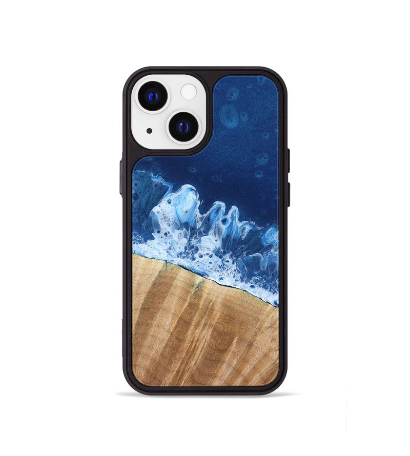 iPhone 13 mini Wood Phone Case - Aurora (Coastal, 801286)