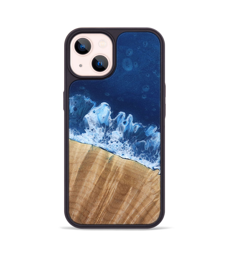 iPhone 14 Wood Phone Case - Aurora (Coastal, 801286)