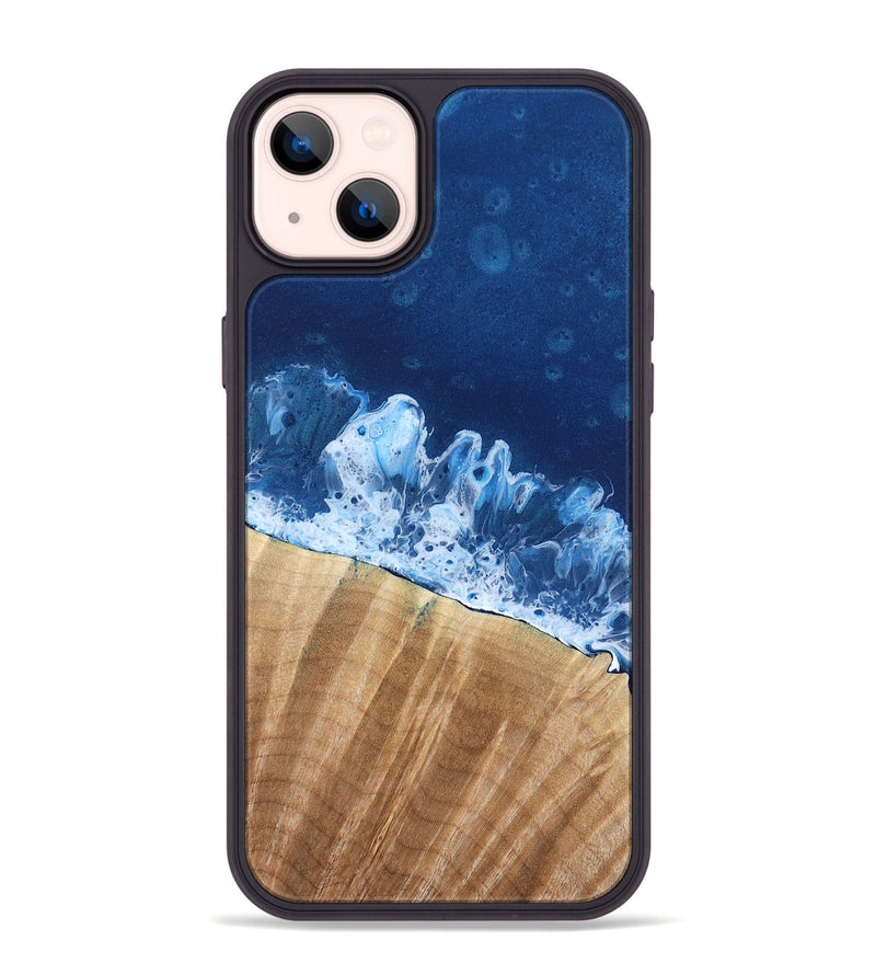 iPhone 14 Plus Wood Phone Case - Aurora (Coastal, 801286)
