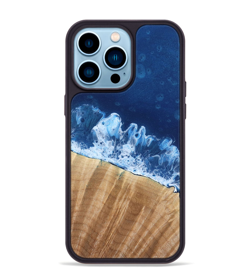 iPhone 14 Pro Max Wood Phone Case - Aurora (Coastal, 801286)