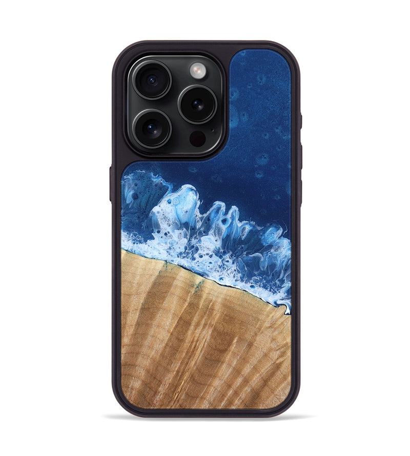 iPhone 15 Pro Wood Phone Case - Aurora (Coastal, 801286)