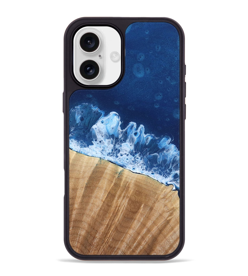 iPhone 16 Plus Wood Phone Case - Aurora (Coastal, 801286)