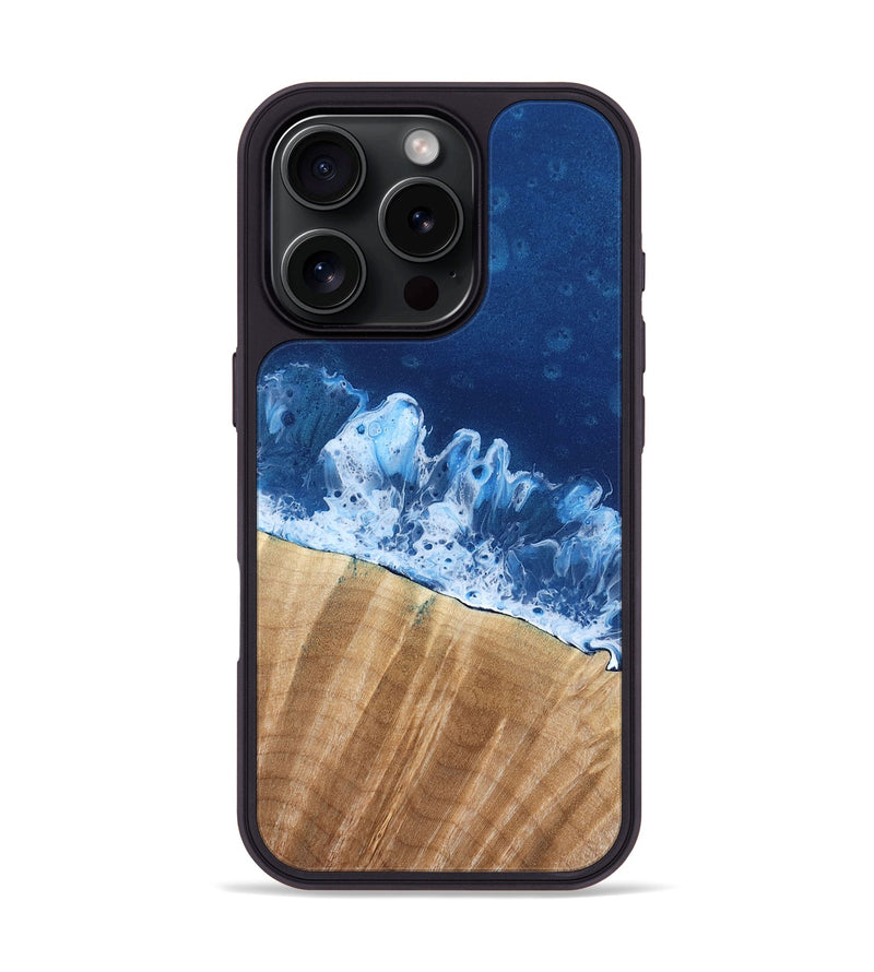 iPhone 16 Pro Wood Phone Case - Aurora (Coastal, 801286)