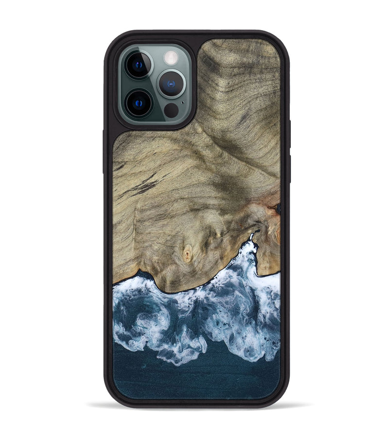 iPhone 12 Pro Max Wood Phone Case - Latonia (Coastal, 801288)