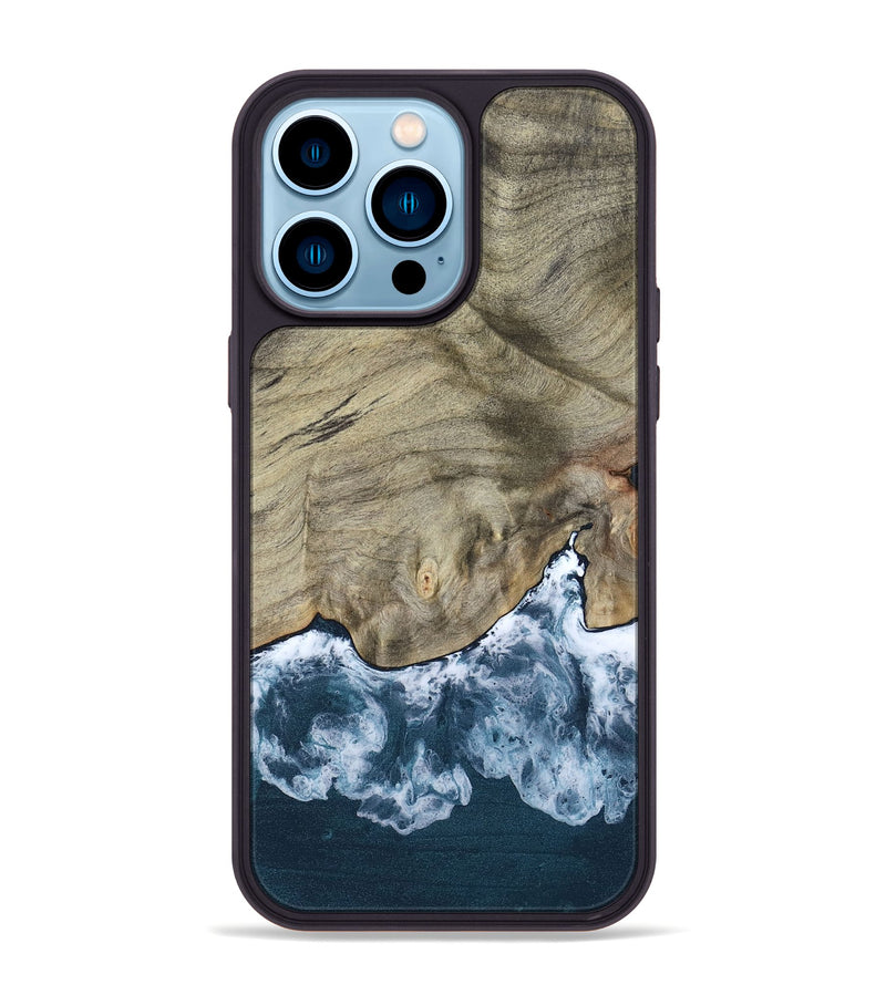 iPhone 14 Pro Max Wood Phone Case - Latonia (Coastal, 801288)