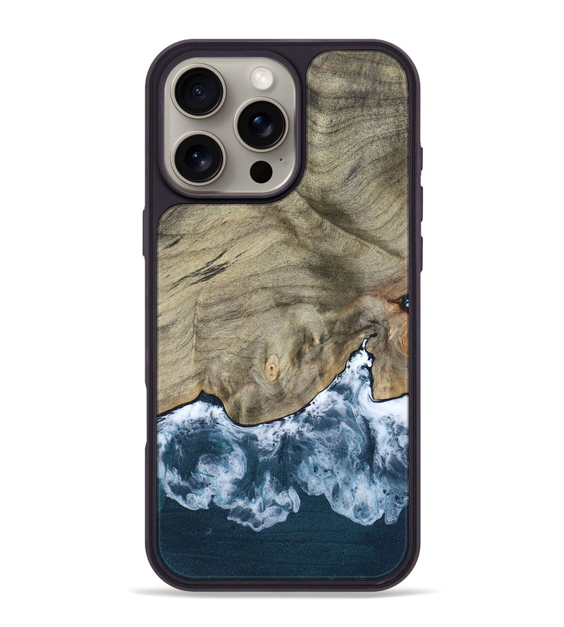 iPhone 16 Pro Max Wood Phone Case - Latonia (Coastal, 801288)