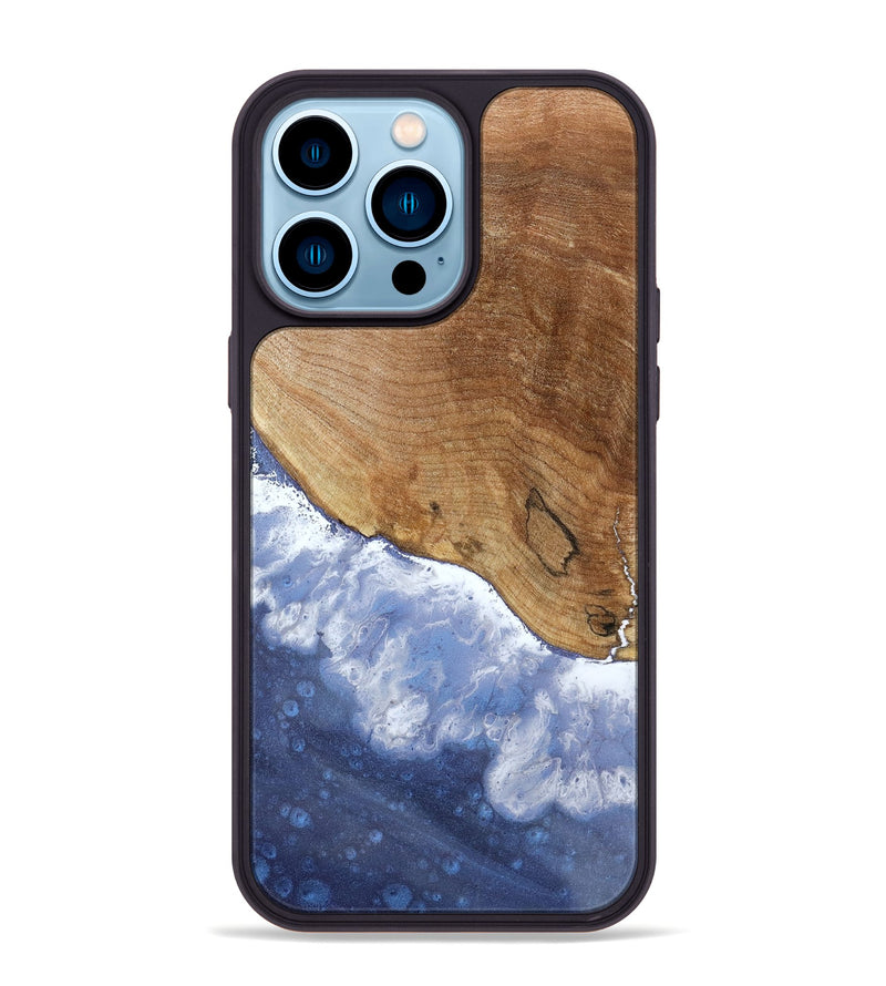 iPhone 14 Pro Max Wood Phone Case - Quintin (Coastal, 801289)