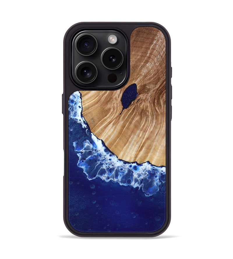 iPhone 16 Pro Wood Phone Case - Andrew (Coastal, 801290)