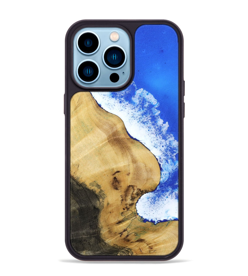 iPhone 14 Pro Max Wood Phone Case - Rogelio (Coastal, 801293)