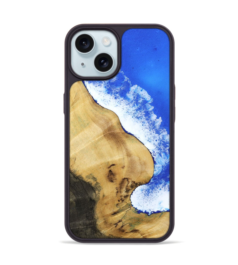 iPhone 15 Wood Phone Case - Rogelio (Coastal, 801293)