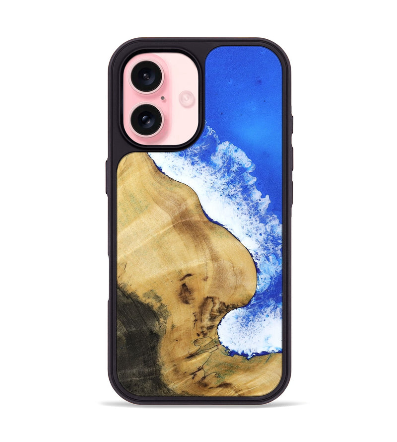 iPhone 16 Wood Phone Case - Rogelio (Coastal, 801293)