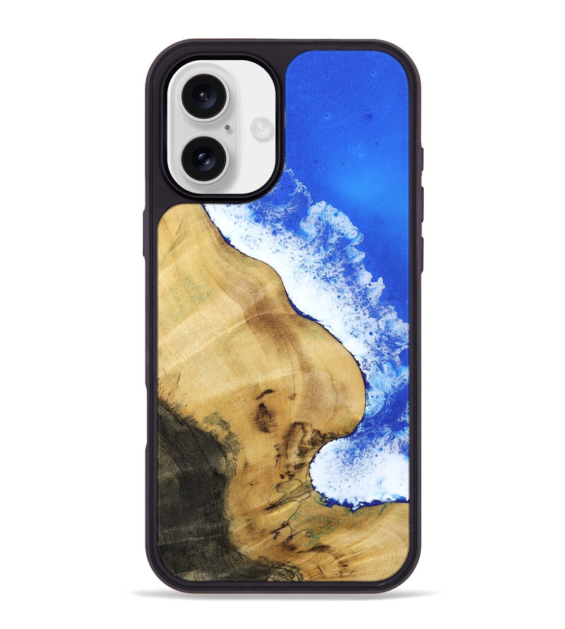 iPhone 16 Plus Wood Phone Case - Rogelio (Coastal, 801293)