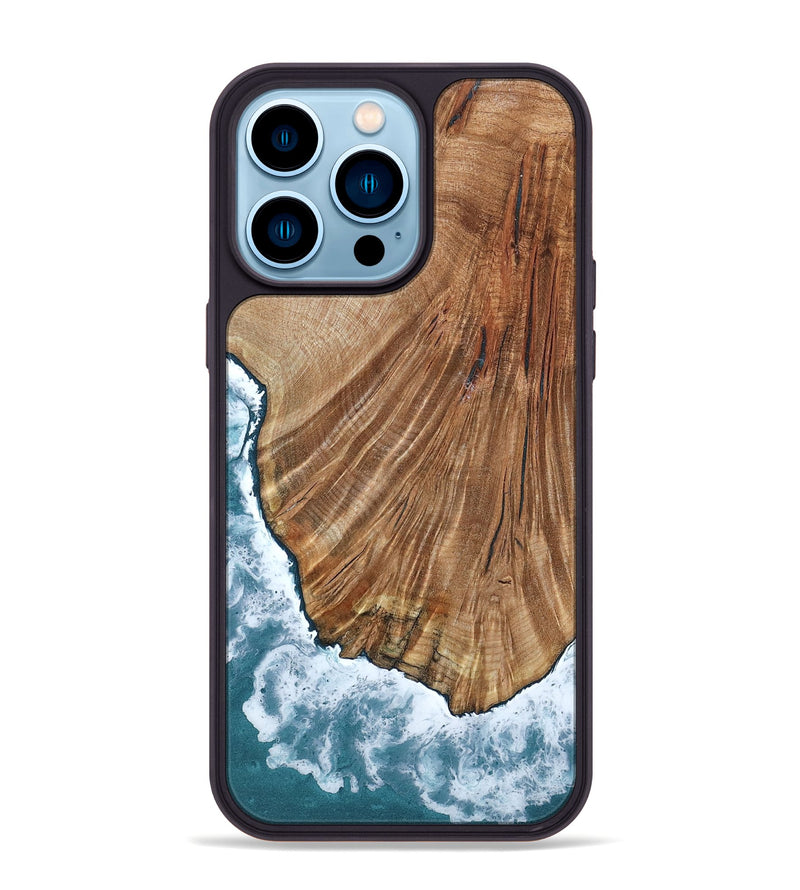 iPhone 14 Pro Max Wood Phone Case - Jolette (Coastal, 801294)