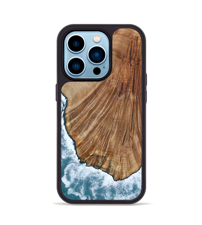 iPhone 14 Pro Wood Phone Case - Jolette (Coastal, 801294)