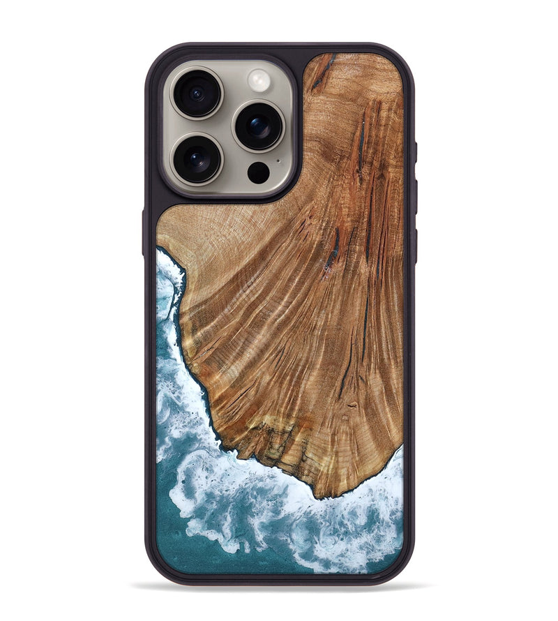 iPhone 15 Pro Max Wood Phone Case - Jolette (Coastal, 801294)