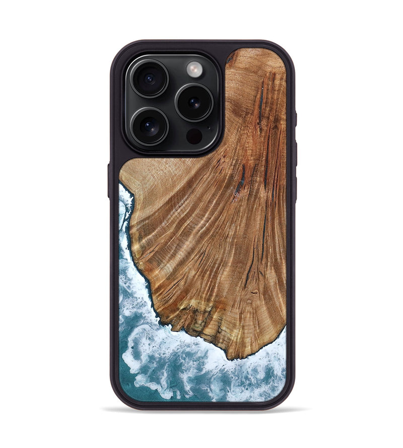 iPhone 15 Pro Wood Phone Case - Jolette (Coastal, 801294)