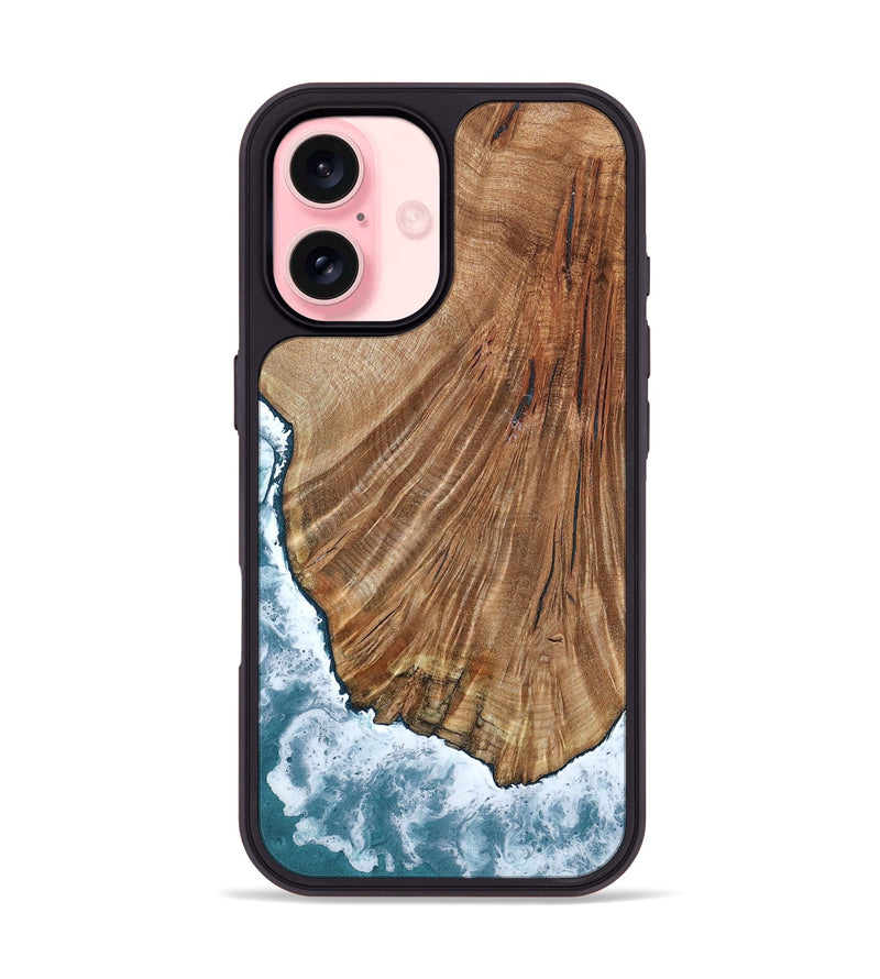 iPhone 16 Wood Phone Case - Jolette (Coastal, 801294)